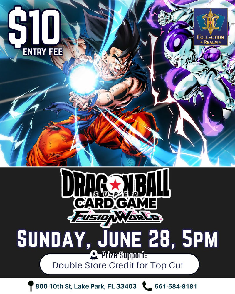Dragon Ball Super Card Game Fusion World Tournament – June 28, 2026 (Sunday 5:00 PM)