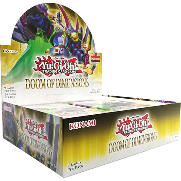 Yu-Gi-Oh TCG Doom of Dimensions Booster Box sealed packaging