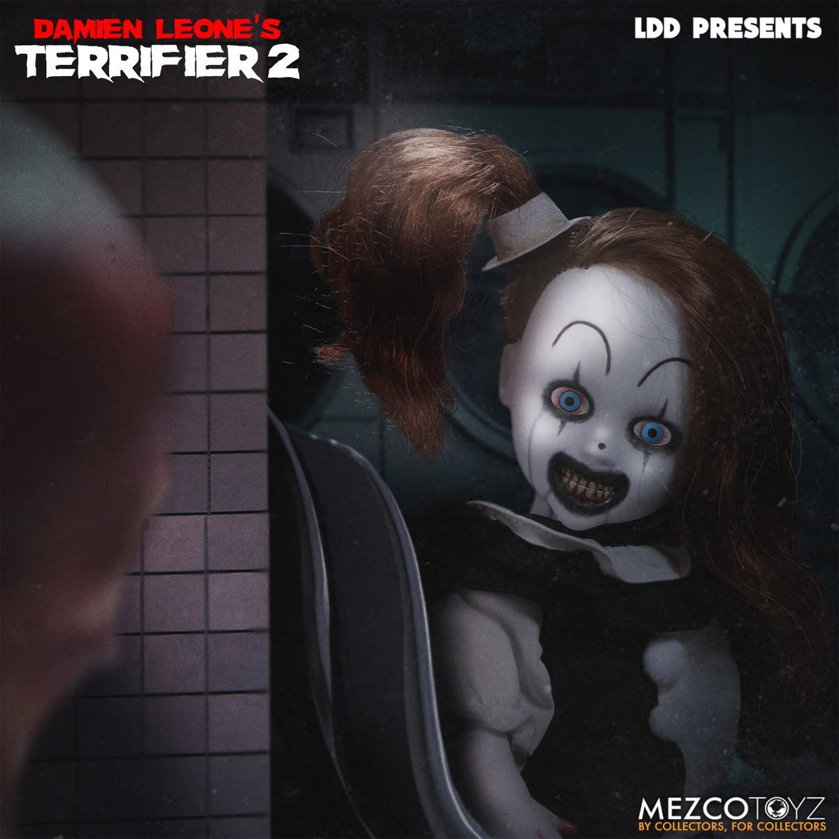 LDD Presents Damien Leone's Terrifier 2: Little Pale Girl 10 1/2-Inch Doll in Window Display Box (PRE-SALE)