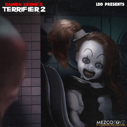 LDD Presents Damien Leone's Terrifier 2: Little Pale Girl 10 1/2-Inch Doll in Window Display Box (PRE-SALE)