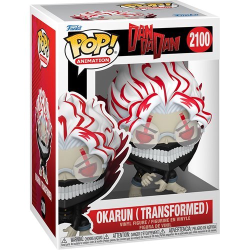 Okarun (Transformed) #2100 Funko Pop! Animation Dandadan - Approx. 4" Collectible Vinyl Figure Bundled with Display Box Protector Case - Estimated Arrival: Nov. 2025 (PRE-SALE)