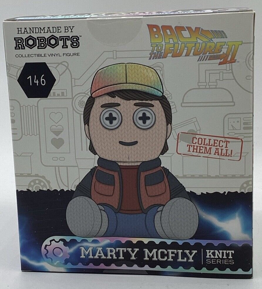 Handmade By Robots Marty McFly Back Future 2 FANEXPO Limited Knit series #146