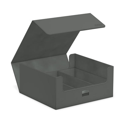 Ultimate Guard Treasurehive 90+ Card Storage Case – Grey | TCG Deck Box Organizer