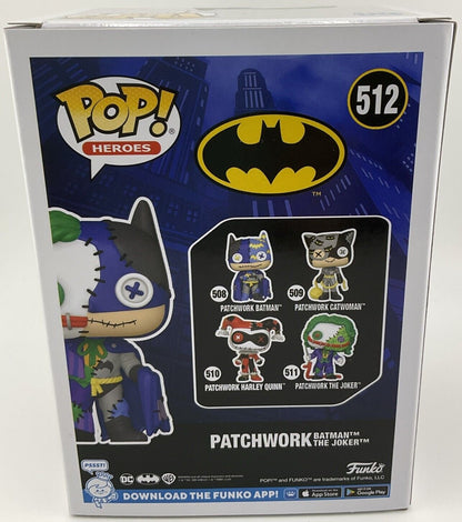 Funko Pop Patchwork Batman The Joker #512 Hot Topic Exclusive DC