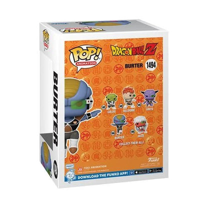 Burter Funko Pop! Animation Dragon Ball Z - Approx. 4 3/4" Collectible Glows In The Dark Entertainment Earth Exclusive Limited Edition Vinyl Figure #1494 with Window Display Box