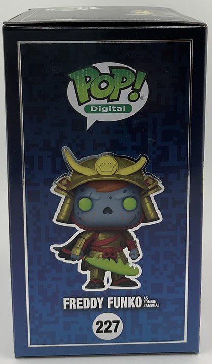 FREDDY FUNKO DIGITAL HORROR FUNKOWEEN AS SAMURAI ZOMBIE GRAIL 999PCS GITD #227