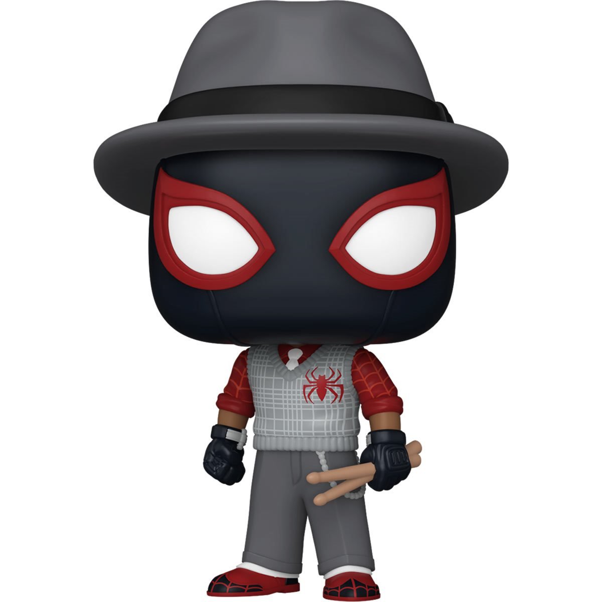 City Sounds Suit Miles Morales Funko Pop! Marvel Spider-Man 2 Gamer Verse - Approx. 4 1/2" Collectible Bobblehead Figure #1028 with Window Display Box