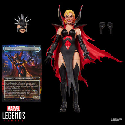 Magic: The Gathering Marvel Super Heroes Malice Sue Storm 6-Inch Action Figure with Exclusive Foil Trading Card, Marvel Legends Collectible Figure with Accessories (PREORDER - Release Date October 2026)