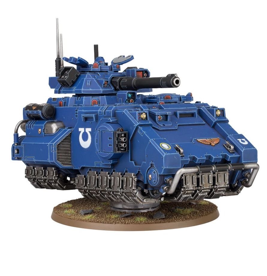 Warhammer 40,000 Space Marines Gladiator Lancer Heavy Support Tank Model Kit, Builds Gladiator Valiant Reaper or Impulsor, Citadel Miniature for Warhammer 40K