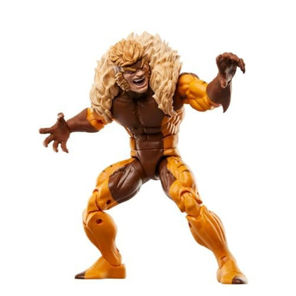 Wolverine 50th Marvel Legends Series - Logan Vs Sabretooth 6-Inch Action Figure 2-Pack - Detailed and Fully Articulated Collectible Figures