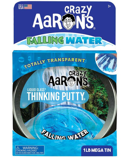 Crazy Aaron's Thinking Putty Falling Water Sensory Putty Tin