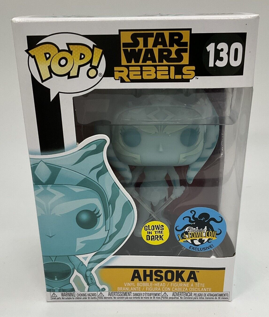 Funko Pop! Ahsoka #130 Star Wars Rebel - LA Comic Con Exclusive