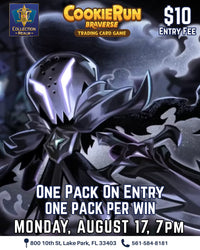 CookieRun Braverse TCG Tournament – August 17, 2026 (Monday 7:00 PM)