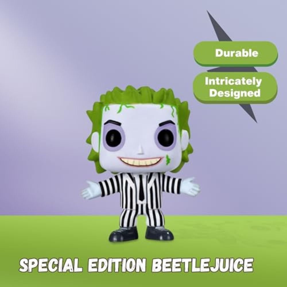 Ghost Beetlejuice Funko Pop! Movies - Vinyl Figure #05 with Display Box Protector Case