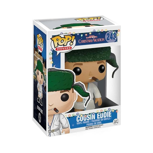 Cousin Eddie Funko Pop! Movies: National Lampoon's Christmas Vacation  - Approx. 3 3/4" Collectible Vinyl Figure #243 in Window Display Box