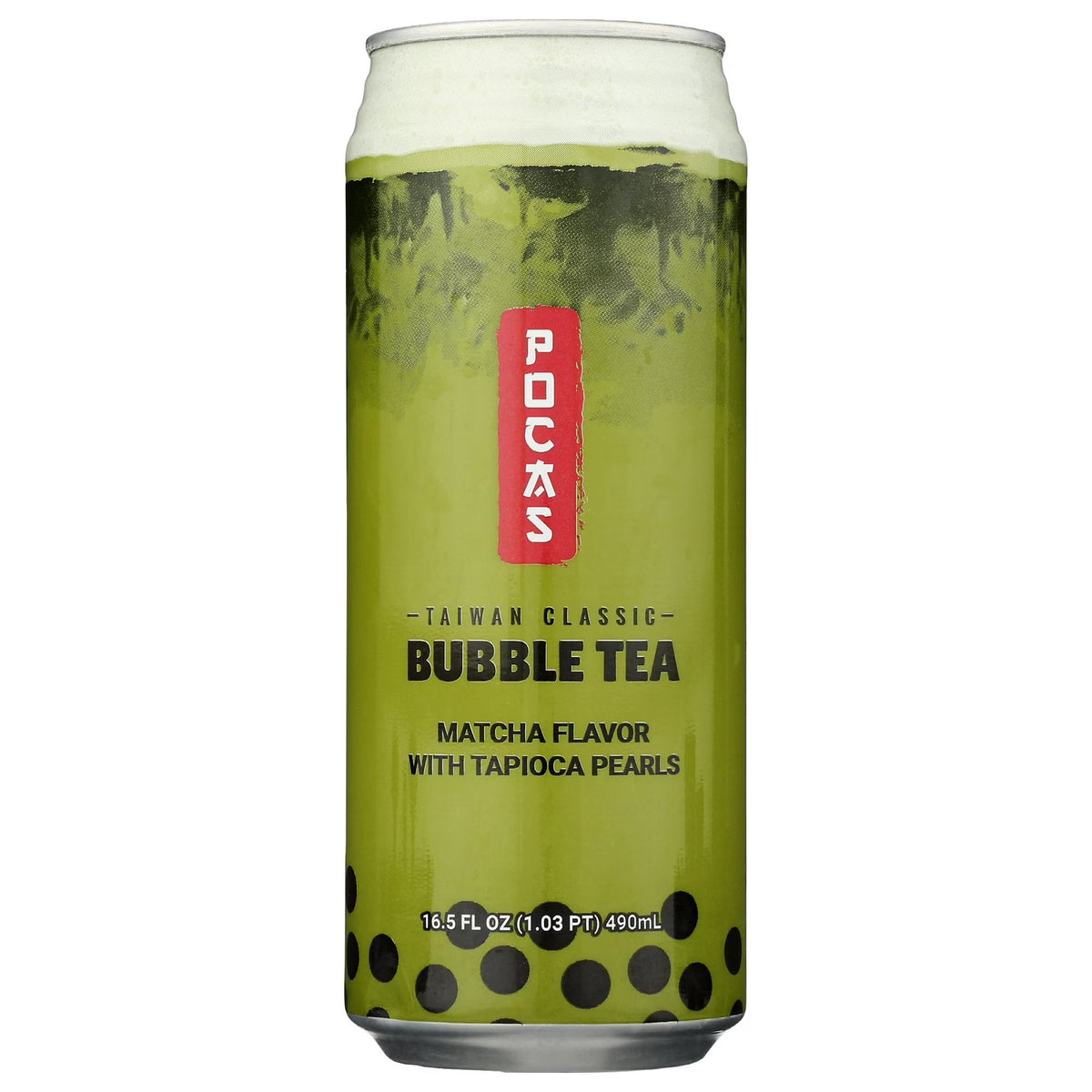 Pocas Tea Matcha w/ Tapioca Pearls