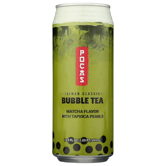 Pocas Tea Matcha w/ Tapioca Pearls