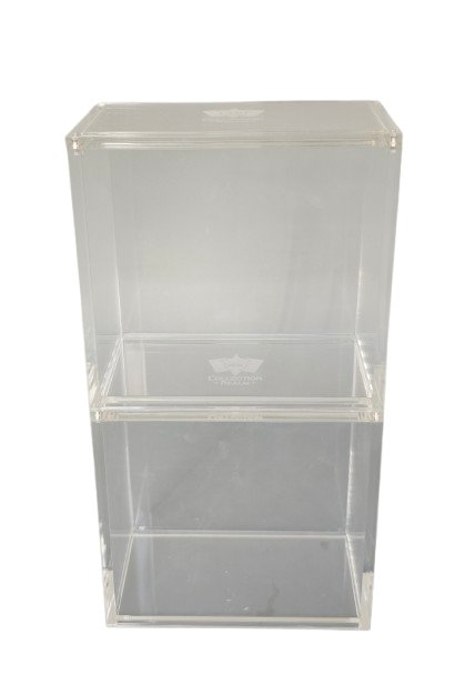 Collection Realm Acrylic Booster Box Display Case for Pokémon | Stackable Magnetic Lid Protector | UV Protection | Clear Acrylic | 5-Pack (PRE-ORDER APRIL 2026)
