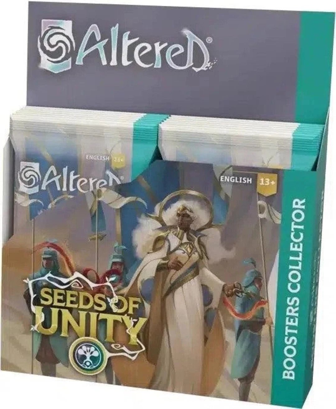 Altered Seeds of Unity Collector Booster Box Display English TCG Trading Cards Collectible Card Game Booster Pack Card Display for Collectors