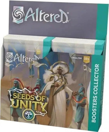 Altered Seeds of Unity Collector Booster Box Display English TCG Trading Cards Collectible Card Game Booster Pack Card Display for Collectors