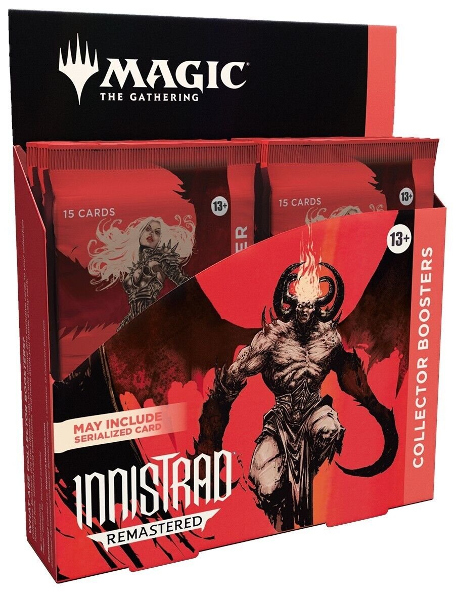 Innistrad Remastered Collector Booster Box - MTG Magic: The Gathering - Wizards Of The Coast - 12 Packs ( 1 Box )
