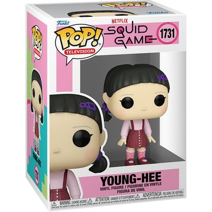 Young-Hee #1731 Funko Pop! Television Squid Game - Approx. 3 3/4" Collectible Vinyl Figure Bundled with Display Box Protector Case