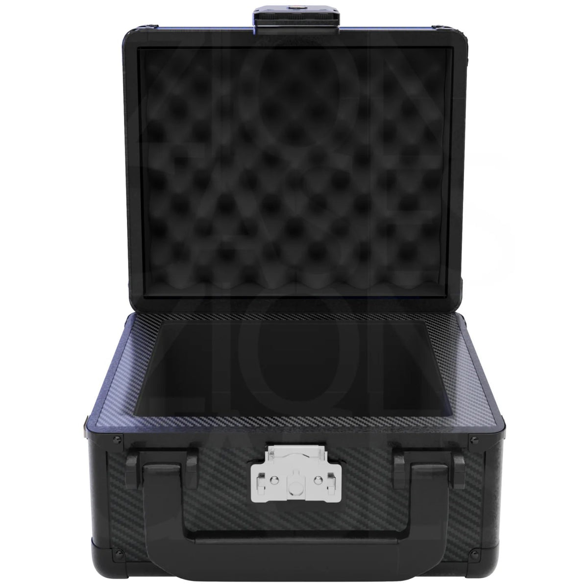 Zion Cases Slab Case GO – Carbon Fiber Black Trading Card Slab Case, Holds Up to 25 Graded Card Slabs, TSA-Approved Locking Mechanism, Protective Foam, Compact Travel & Storage Case (PRE-ORDER)