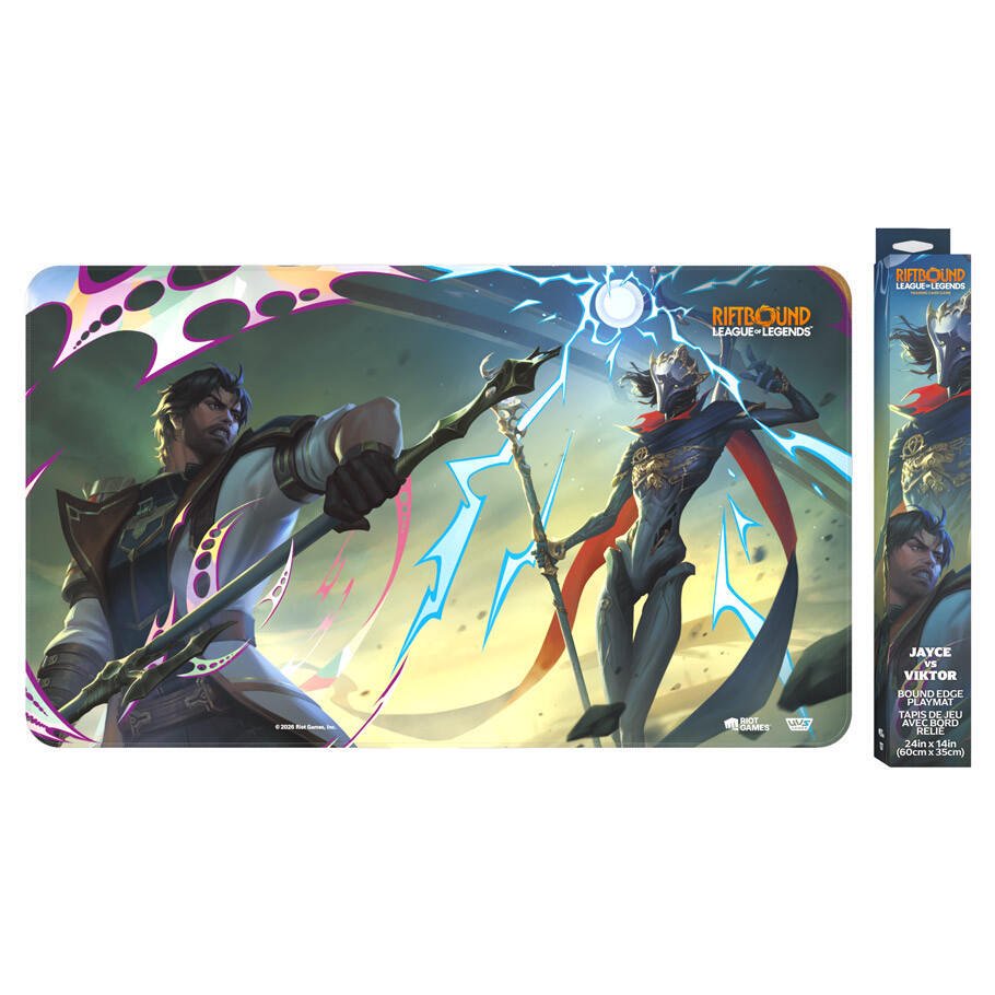 Riftbound LOL TCG Jayce vs Viktor Playmat