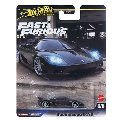 Hot Wheels Fast and Furious 2010 Koenigsegg CCXR 3/5 - Collectible Toy Car Vehicle - Estimated Arrival: Sept. 2025 (PRE-SALE)