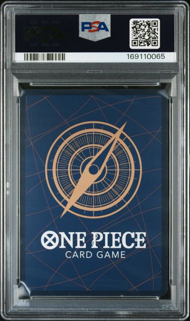 One Piece Luffy WANTED OP13 PSA 10 0065