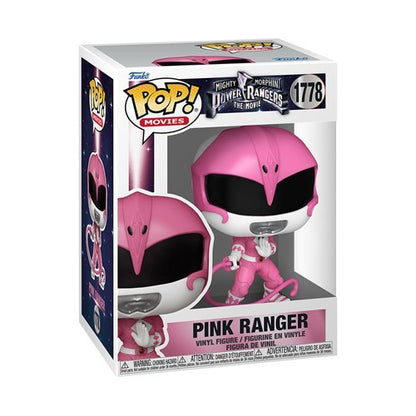 Pink Ranger #1778 Funko Pop! Movies Mighty Morphin Power Rangers: The Movie - Approx. 3 3/4" Collectible Vinyl Figure Bundled with Display Box Protector Case