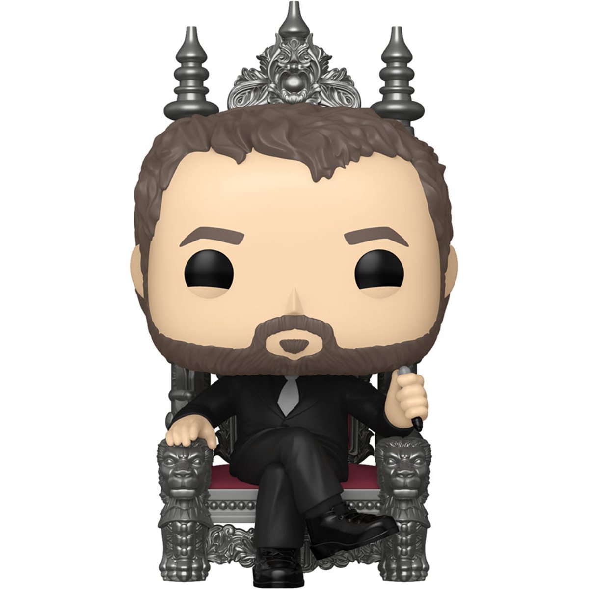 Crowley King of Hell Throne Premium #1839 Funko Pop! Television Supernatural Join The Hunt - Approx. 4 1/2" Collectible Vinyl Figure Bundled with Display Box Protector Case - Estimated Arrival: Jan. 2026 (PRE-SALE)
