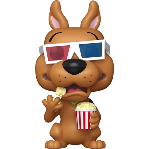 Scooby-Doo with Popcorn #2040 Funko Pop! Animation Scooby-Doo - Approx. 4 1/2" Collectible Vinyl Figure Bundled with Display Box Protector Case - Estimated Arrival: Oct. 2025 (PRE-SALE)