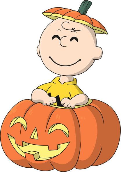 Pumpkin Patch Charlie Brown Youtooz Peanuts Collection - Approx. 4.5" Collectible Vinyl Figure #9 with Window Display Box (PRE-SALE)