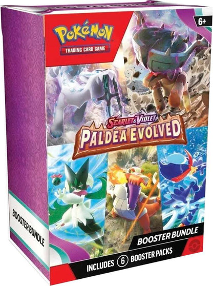 Pokémon TCG Scarlet & Violet Paldea Evolved Booster Bundle | Pokémon Cards | Trading Card Game Booster Packs