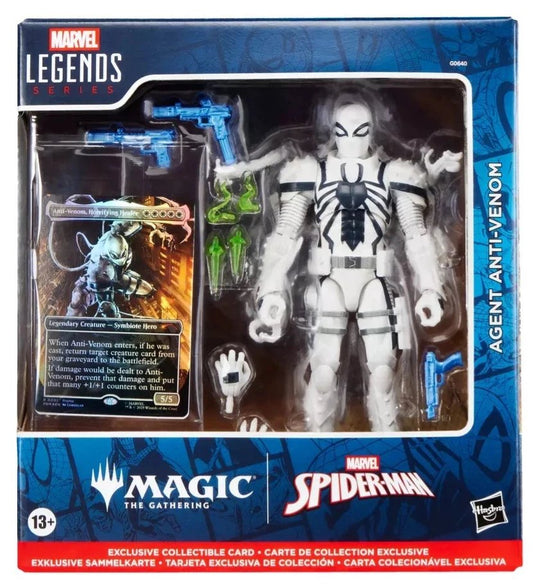 Spider-Man MTG collector Agent Anti-Venom Marvel cards crossover figure