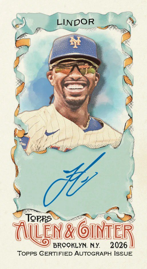 2026 Topps Allen & Ginter Baseball Value Box, 8 Packs, 6 Cards Per Pack, 300-Card Base Set, Look for Autograph & Relic Cards, Inserts, Signature Minis, Chrome & Metal Parallels (PREORDER - Release Date October 7, 2026)