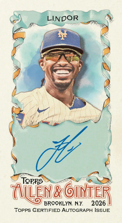 2026 Topps Allen & Ginter Baseball Value Box, 8 Packs, 6 Cards Per Pack, 300-Card Base Set, Look for Autograph & Relic Cards, Inserts, Signature Minis, Chrome & Metal Parallels (PREORDER - Release Date October 7, 2026)