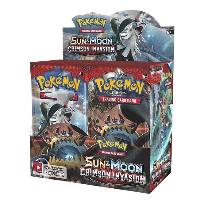 Pokemon TCG Sun & Moon Crimson Invasion Booster Box