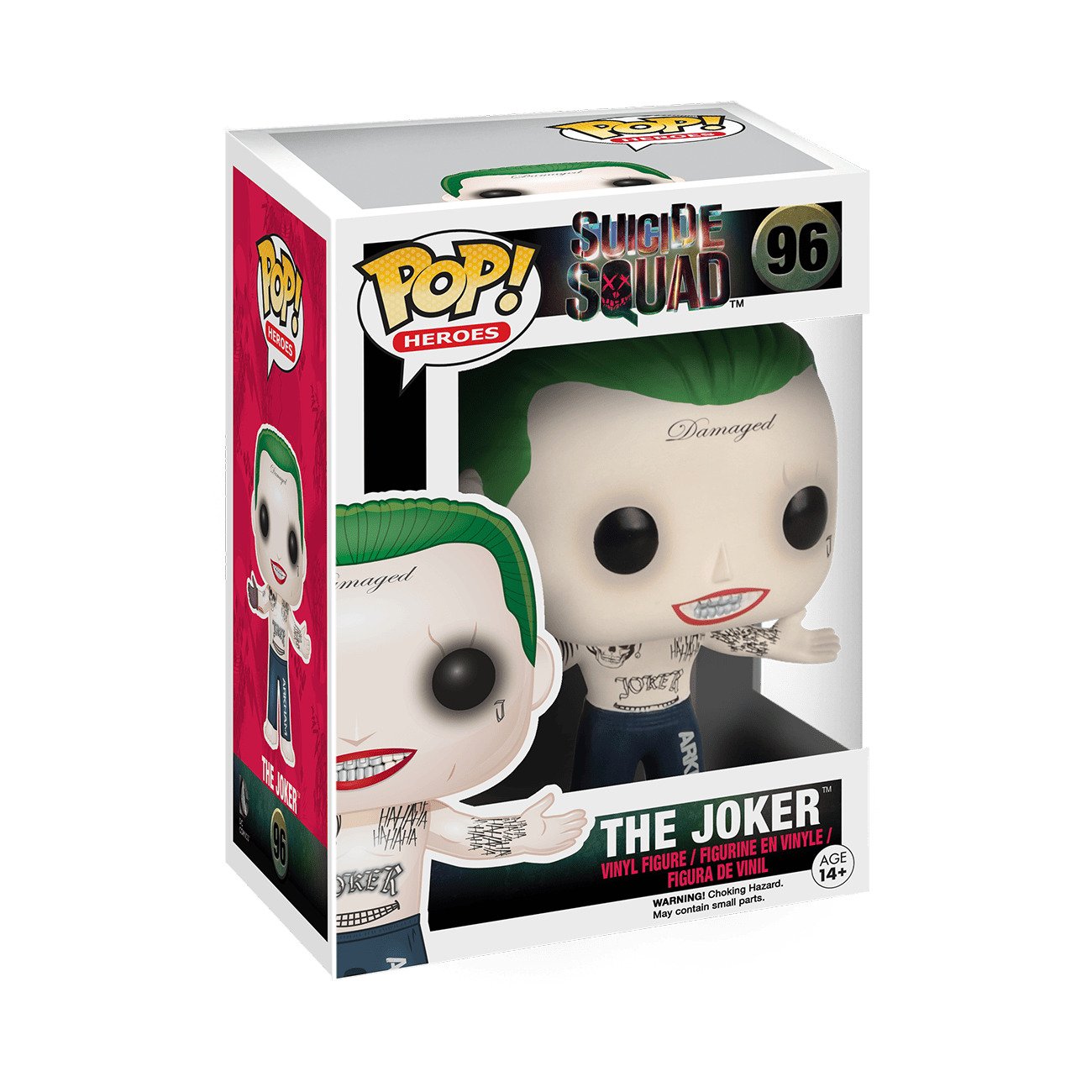 Funko Pop! Vinyl: DC Universe - The Joker (Shirtless) #96 Signed By Jared Leto