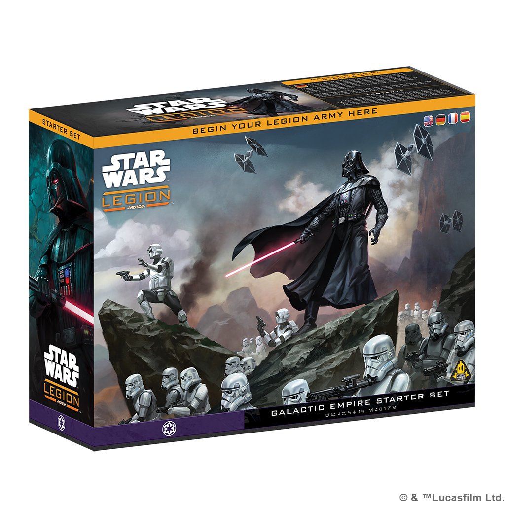 Star Wars Legion Galactic Empire Starter Set Miniatures Strategy Game PRE-ORDER