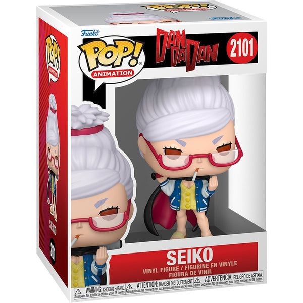 Funko Pop! Dandadan Seiko Vinyl Figure #2101 with Case - 5-Inch Collectible Vinyl Action Figure Toy for Adults, Anime Funko Pop Collectibles and Vinyl Bobbleheads (PRE-ORDER JANUARY)