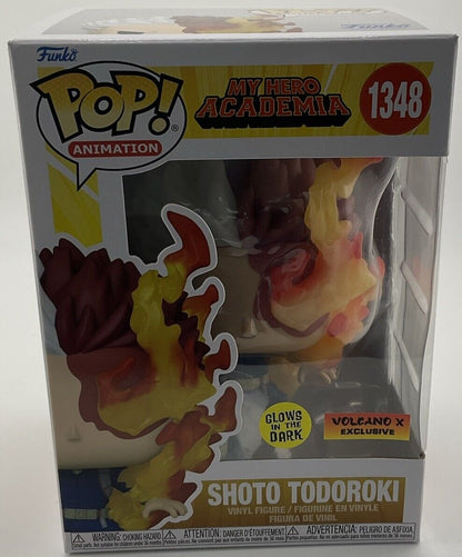 Funko Pop! My Hero Academia/Shoto Todoroki #1348 (Glow)/Volcano X Exclusive