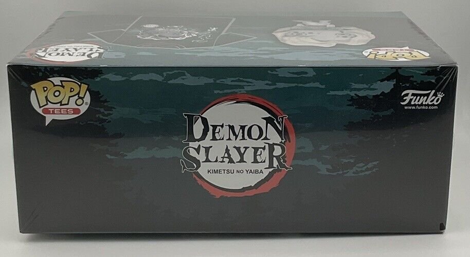 FUNKO POP TEES! DEMON SLAYER RUI 1307 GLOW IN THE DARK GAMESTOP EXCLUSIVE SIZE M