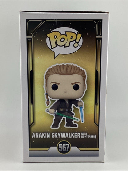 Funko Pop! Star Wars - Anakin Skywalker With Lightsabers 2022 Fall Con L.E #567