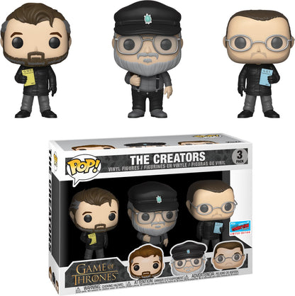 Funko Pop! Vinyl: Game of Thrones - 3 Pack-Show Creators - Barnes and Noble