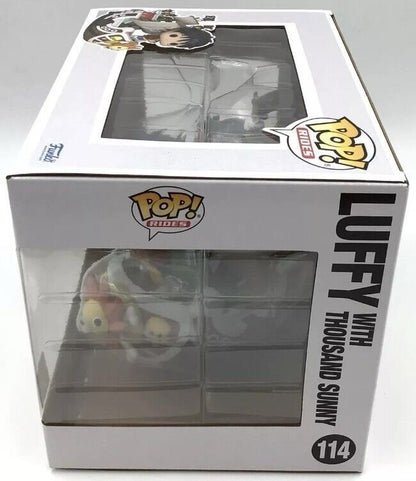 Funko Pop! Rides One Piece Luffy With Thousand Sunny #114 Winter Convention NIB