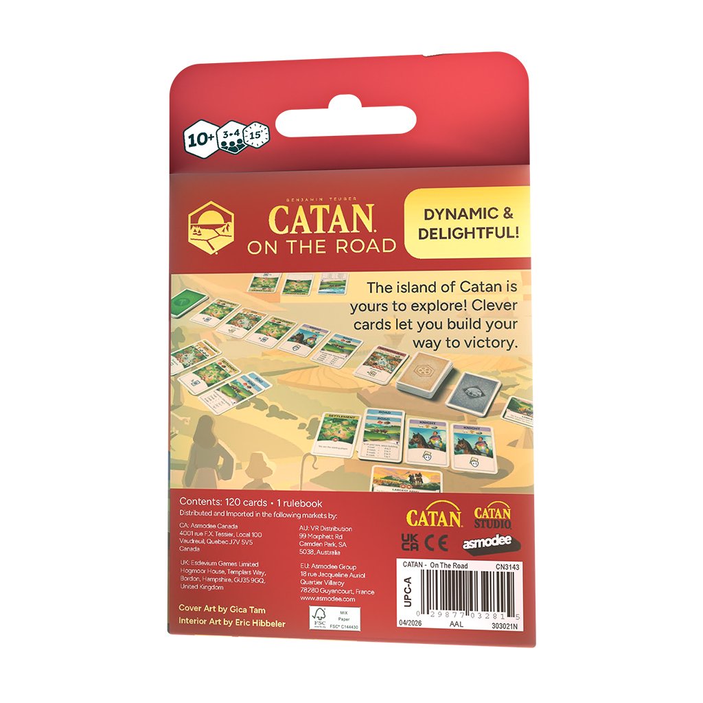 CATAN On the Road Card Game (PREORDER - Release Date June 2026)
