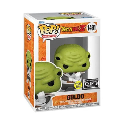 Guldo Funko Pop! Animation Dragon Ball Z - Approx. 3 1/2" Collectible Glows In The Dark Entertainment Earth Exclusive Limited Edition Vinyl Figure #1491 with Window Display Box