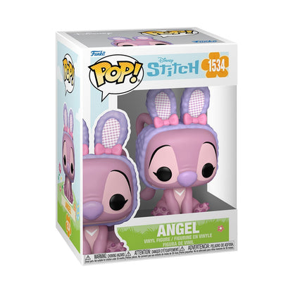 Lilo and Stitch Easter Funko Pop! Disney - Pack of 2 (Stitch #1533, and Angel #1534) Collectible Vinyl Figures